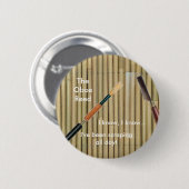 Oboe Schilf, das Knopf herstellt Button (Vorne & Hinten)