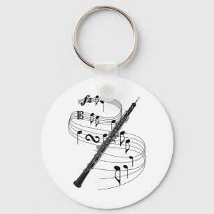 Oboe Schlüsselanhänger