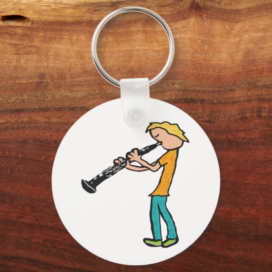 Oboe Schlüsselanhänger (Vorderseite)