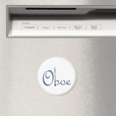 Oboe Script Magnet (In Situ (Geschirrspüler))