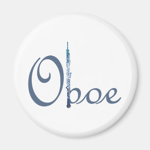 Oboe Skript Magnet