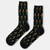 Oboe Socken (Linkes Detail)