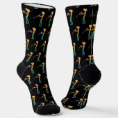 Oboe Socken (Gewinkelt)