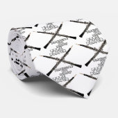 Oboe Spieler Krawatte (Gerollt)