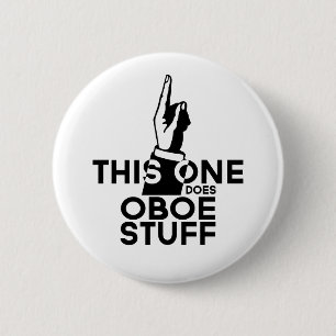 Oboe Stuff - Funny Oboe Music Button