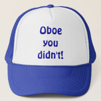 Oboe taten Sie nicht Hut