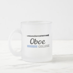 Oboe Uni Oboist Funny Mattglastasse