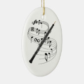 Oboe Verzierung Keramik Ornament (Rechts)