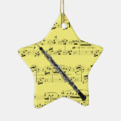 Oboe - wählen Sie Ihre Farbe aus Keramik Ornament (Rechts)