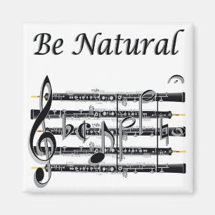 Oboists können zu natürlichem B Magnet
