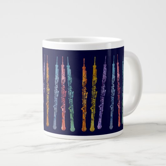 Obosenband Jumbo-Tasse (Vorderseite Rechts)