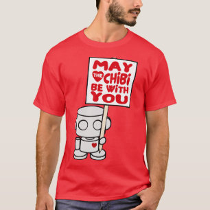 OBOT Spielzeugrobot kann der Chibi bei Ihnen sein T-Shirt