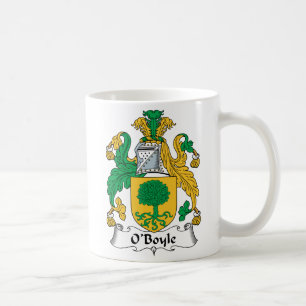 O'Boyle Familienwappen Kaffeetasse