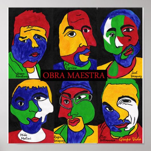 Obra Maestra Album Poster 2 (Vorne)
