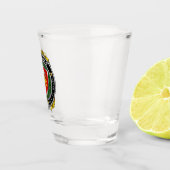 O'Brennan/Brennan Irish Shield Abzeichen Schnapsglas (Rechts)