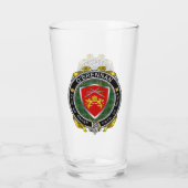 O'Brennan/Brennan Irish Shield Beer Glas (Rückseite)