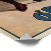 "O'Brien and Havel" Vintag Vaudeville Poster (Ecke)