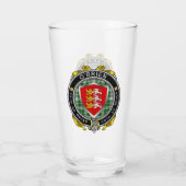O'Brien/Brien Irish Shield Beer Glass Glas (Rückseite)