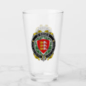 O'Brien/Brien Irish Shield Beer Glass Glas (Vorderseite)