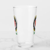 O'Brien/Brien Irish Shield Personalisiert Bierglas Glas (Links)