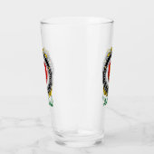 O'Brien/Brien Irish Shield Personalisiert Bierglas Glas (Rechts)