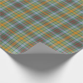 O'Brien Clan Tartan Irish Kariert Pattern Geschenkpapier (Ecke)