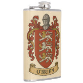 O'Brien Coat of Arms Flask Flachmann (Rechts)