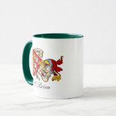 O'Brien Crest Tasse (Vorderseite Links)