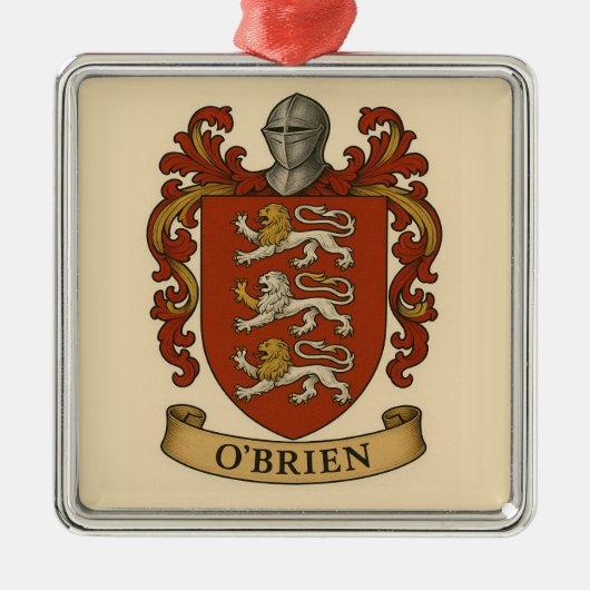 O'Brien Familienwappen Ornament (Vorne)