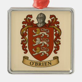 O'Brien Familienwappen Ornament Aus Metall
