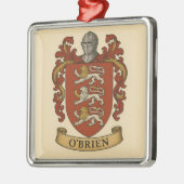 O'Brien Familienwappen Ornament Aus Metall (Links)