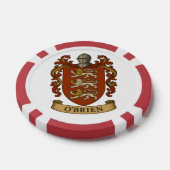O'Brien Familienwappen Poker Chips (Einzeln)