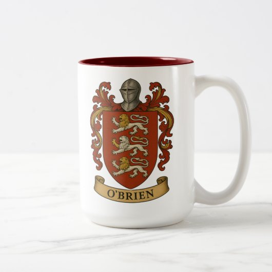 O'Brien Familienwappen Tasse (Rechts)