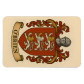 O'Brien Family Crest Magnet (Horizontal)