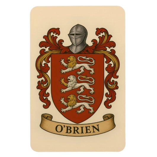 O'Brien Family Crest Magnet (Vertikal)