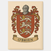 O'Brien Family Crest Magnet (Vorderseite)