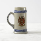 O'Brien Family Crest Stein Mug Bierglas (Links)