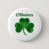 O'Brien-Kleeblatt Button (Vorderseite)
