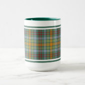 O'Brien Tartan Muster farbenfroh irisch Kariert Tasse (Zentrum)