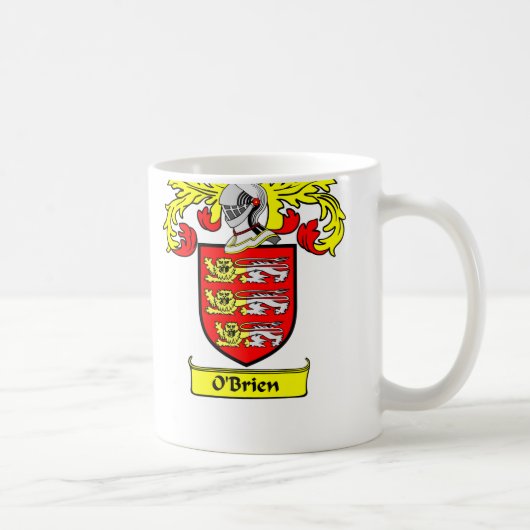 O'BRIEN-Wappen Kaffeetasse (Rechts)
