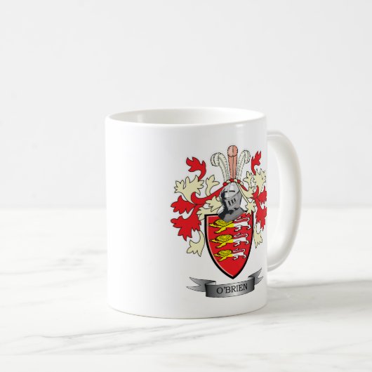 O'Brien-Wappen Kaffeetasse (VorderseiteRechts)
