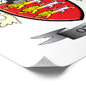 O'Brien-Wappen Poster (Ecke)