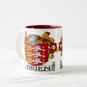 O'Brien-Wappen Tasse (Vorderseite Links)
