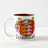 O'Brien-Wappen Tasse (Links)