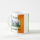 O'Briens Burg Dromoland Kaffeetasse (Vorderseite Links)