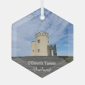 O'Brien's Tower Ireland Souvenir Ceramic Ornament (Vorderseite)