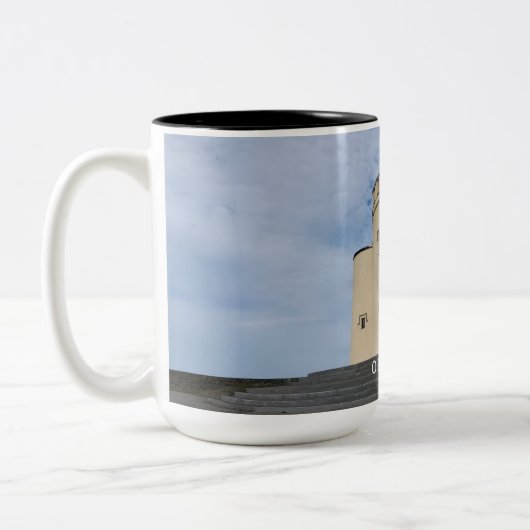 O'Brien's Tower Ireland Souvenir Coffee Cup Zweifarbige Tasse (Links)
