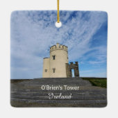O'Brien's Tower Ireland Souvenir Ornament (Rückseite)