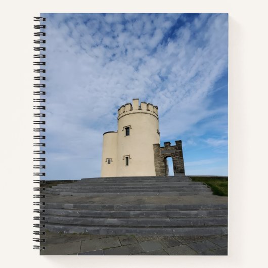 O'Brien's Tower Ireland Spiral Notebook Notizblock (Vorderseite)