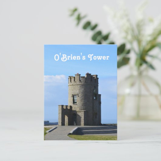 O'Briens Tower Postkarte (Stehend Vorderseite)